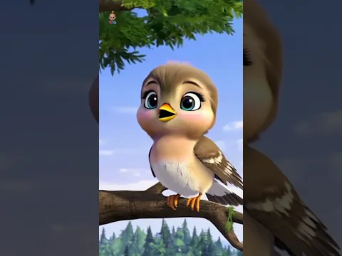 बुलबुल का बच्चा, Bulbul Ka Bachaa #childrensongs #hindibalgeet #birds #shorts #babyyoyo #funny