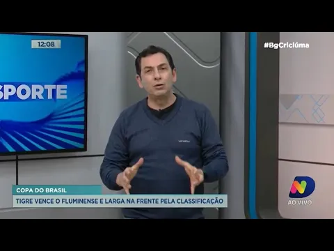 "O apito tirou essa grande vantagem e pode tirar a vaga", afirma Semensati sobre pênalti marcado