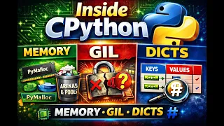Inside CPython Memory GIL and Dicts Explained Simply