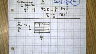 Divide Fractions with Rectangle Models 2 of 2
