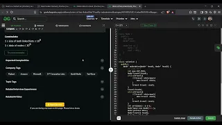 Union of Two Linked Lists GeeksforGeeks GFG Solution in C Linked List DSA