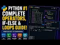 Python complete operators if-else loops with project