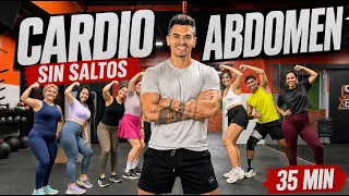 Cardio Abdomen y Cintura - Sin Saltos y de´Pie 🔥 ejercicios para bajar de peso DESDE CASA