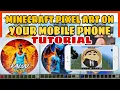 How to make pixel art in Minecraft BEDROCK Mobile Phone Only