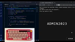 ASMR Programming - Bruteforce Hacking Simulator with Javascript