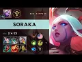 Soraka Support vs Braum - NA Grandmaster Patch 26 15