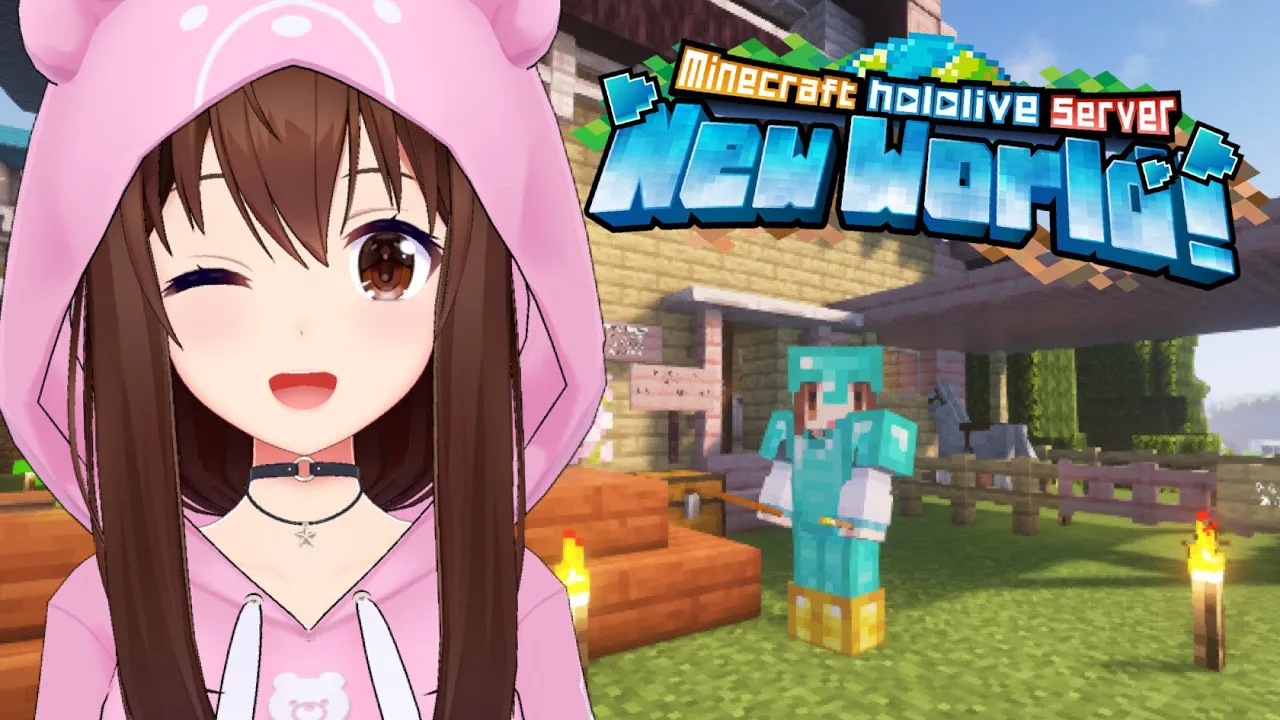 【Minecraft】のんびり整地とインフラ整備♪【ホロライブ/ときのそら】