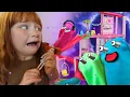 Download Lagu mini RAiNBOW GHOSTS in New Barbie DreamHouse!? Surprise Party for Adley and Barbies New Music Video!