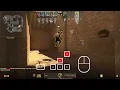donk's 1v5 - keystrokes visualized