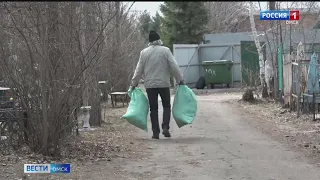 На омских кладбищах мониторят пожароопасную обстановку в Родительский день