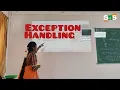 Exception Handling - Part I Java SNS INSTITUTIONS