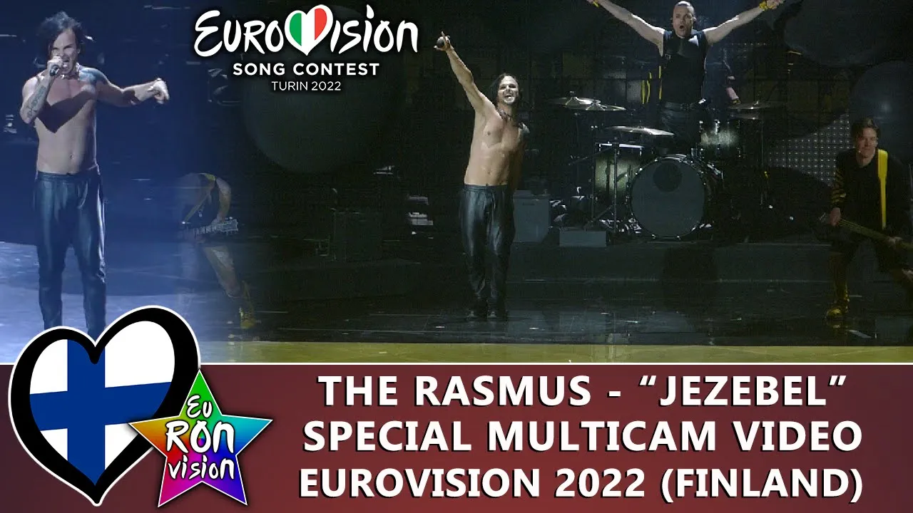 The Rasmus - "Jezebel" - Special Multicam video - Eurovision Song Contest 2022 (🇫🇮Finland)