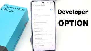 Oneplus Nord Ce 6 Lite Developer Option | Oneplus Nord Ce 6 Lite Developer Option Kaha Hota Hai
