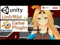 UNITY UniVRM Cats Blender Plugin converted 3D anime models comparison