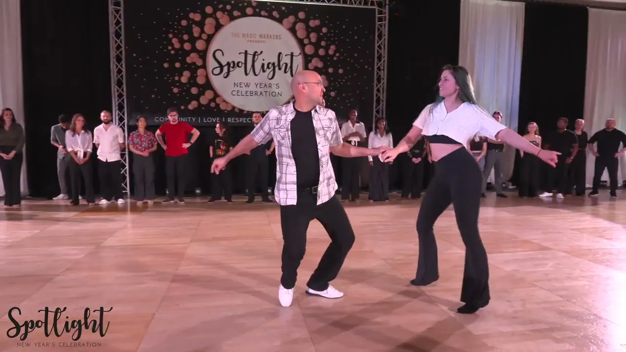 Spotlight New Year's Celebration 2024/205 Advanced Strictly Swing Alex Carney & Alyssa Tyler