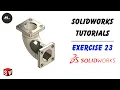 Solidworks Tutorial for Beginners Exercise 23 Solidworks Tutorials 2024 Mechanical dot com