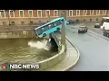 Download Lagu Russian bus plunges into river, killing passengers