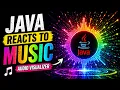 I Made Java React to Music Visualizer