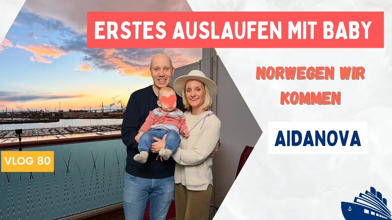 AIDAnova Norwegen | Check-In + Drohne weg? | Auslaufen aus HH | VLOG 80