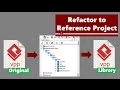 Refactor Model Elements to Reference Project