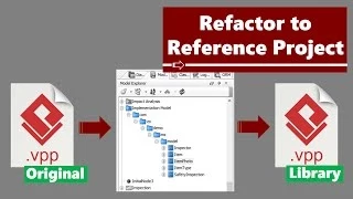 Refactor Model Elements to Reference Project