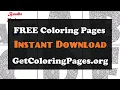 Free printable alphabet coloring pages for adults