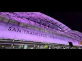 San Franscisco International Airport SFO uber pick-up area on 2nd floor