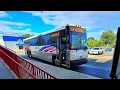 On Board NJ Transit 2017 MCI D4500CT on Route 553 to Atlantic City
