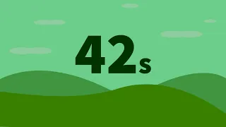 42 Second Timer Basic Green