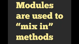 Ruby Tutorial - Using Modules