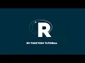 R PROGRAMMING BY FUNCTION TUTORIAL