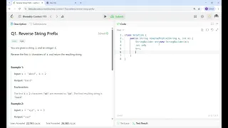 Reverse String Prefix LeetCode - context-173