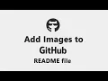Add images to Github README file