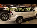 120 series Prado with EcoLite drawers Cargo Barrier and Easy Slide 100