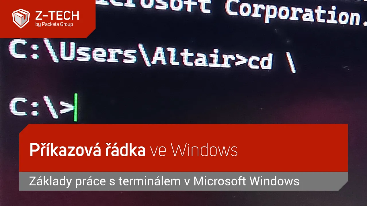 Základy práce s příkazovou řádkou ve Windows