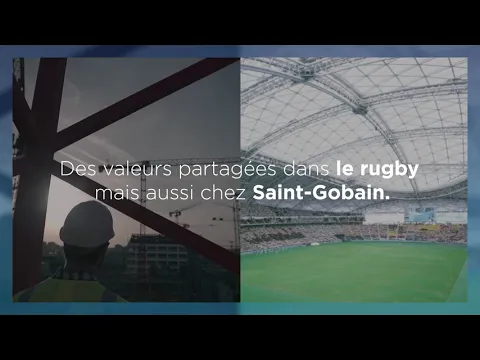 Regardez Saint-Gobain équipe des stades de la Coupe du Monde de rugby au Japon : video sur YouTube.
