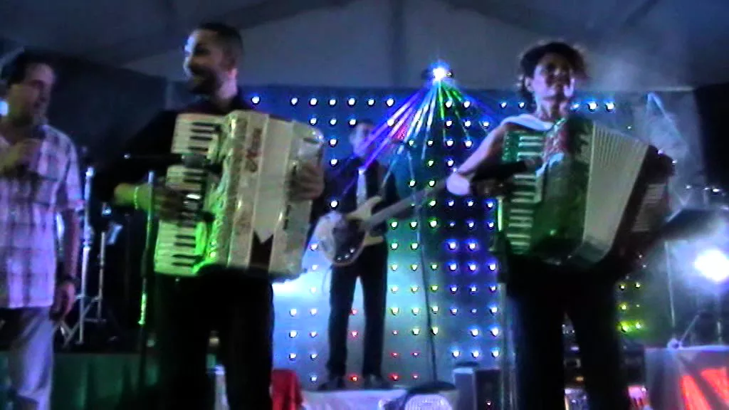 POLCA DELLE FISE LADY BARBARA & CHICCO FISARMONICANDO IN PIAZZA FESTA DEI CALABRESI 2015 (AO)