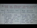 Difference between Primitive and non primitive data structures