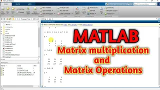 MATLAB Matrix Multiplication Hindi Define matrix in MATLAB Matrix Multiplication in MATLAB