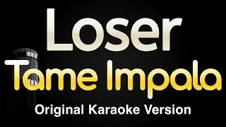 Loser - Tame Impala (Karaoke Songs With Lyrics - Original Key)