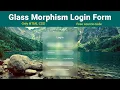How to Make a Glass Effect Login Form - Easy UI Design Tutorial