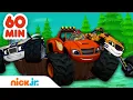 Blaze en de Monsterwielen | 1 uur lang Blaze! | Nick Jr. Nederland