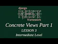 Intermediate Level - Django Rest Framework Lesson 3 Concrete Views Part 1