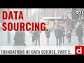 Welcome - Data Sourcing