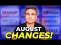 Big Streaming TV Changes for August 2026 No Clickbait