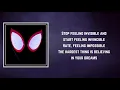 Amine - Invincible (Lyrics)