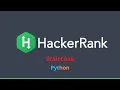 007 Algorithms Staircase HackerRank Solution - Python