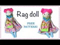 Patchwork Ragdoll FREE PATTERN Full Tutorial with Lisa Pay