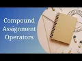 Compound Assignment Operators - Java
