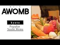 Kyoto Popular Sushi Menu AWOMB